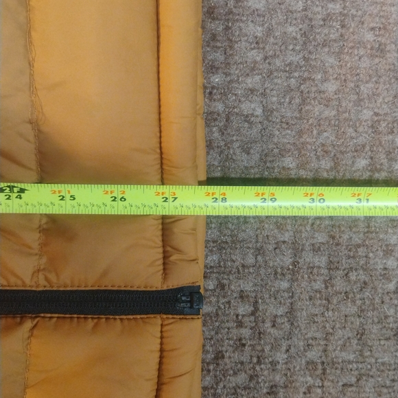 Mountain Warehouse Men’s Hooded Puffer Ski Jacket L Fit Black/Yellow Waterproof - Picture 4 of 10